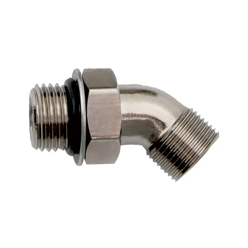 Uflex 45 Adjustable Fitting F/Back Of Up Series Helms Orb 6 To 3/8" Comp 1