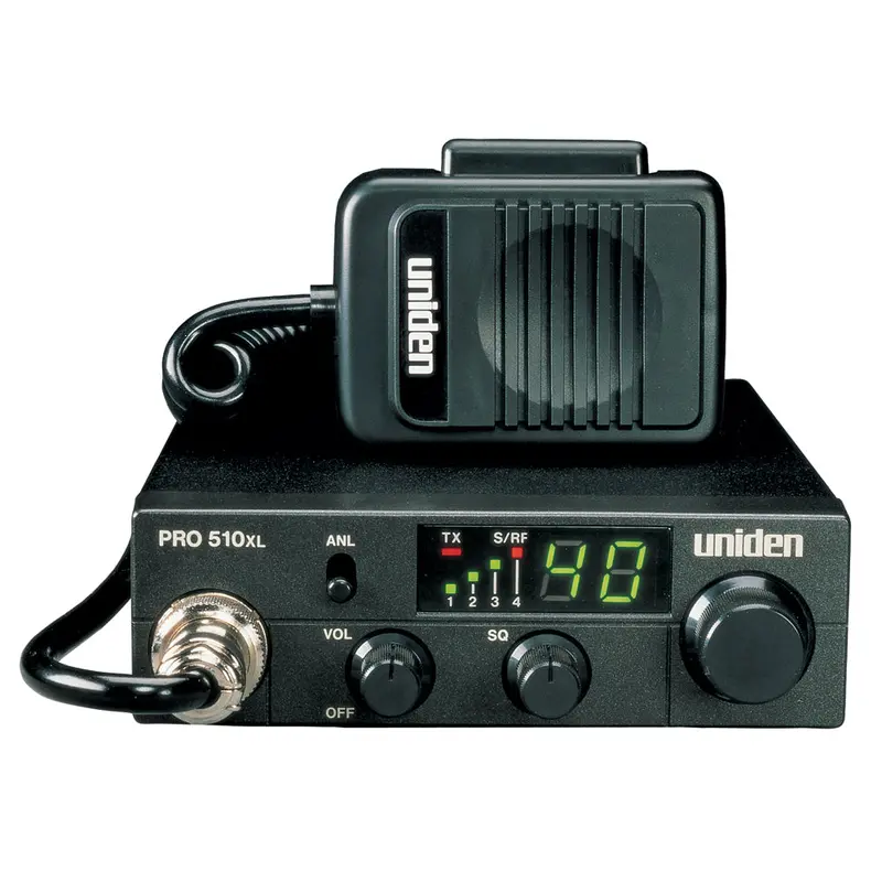 Uniden Pro510xl Cb Radio W/7W Audio Output 1