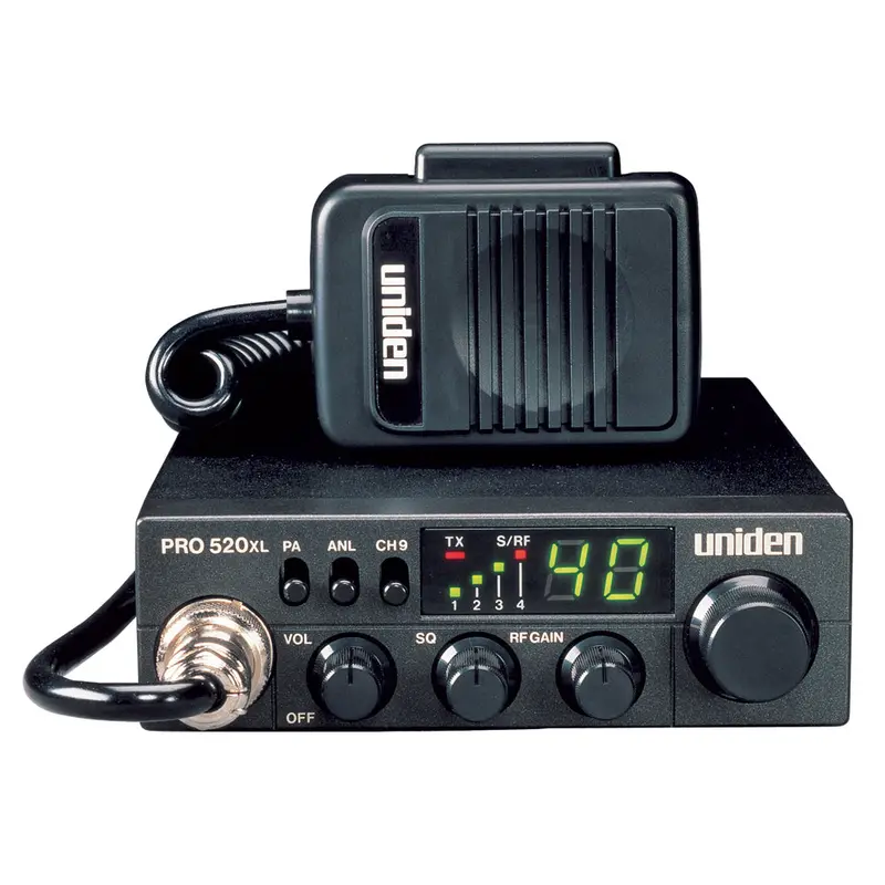 Uniden Pro520xl Cb Radio W/4W Audio Output 1