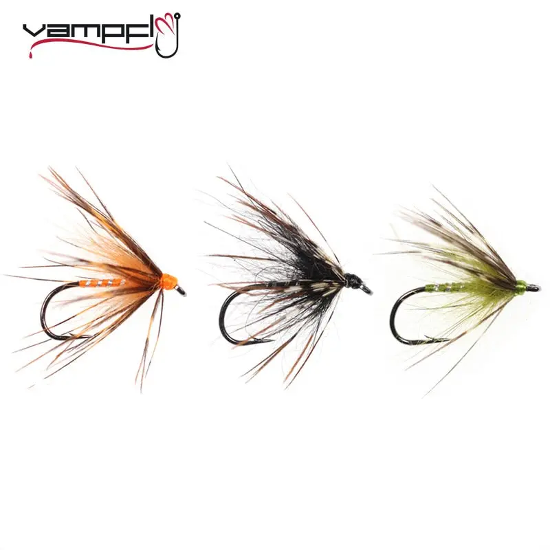 Vampfly 8Pcs Size #12 Tenkara Nymph Wet Fly Set 1