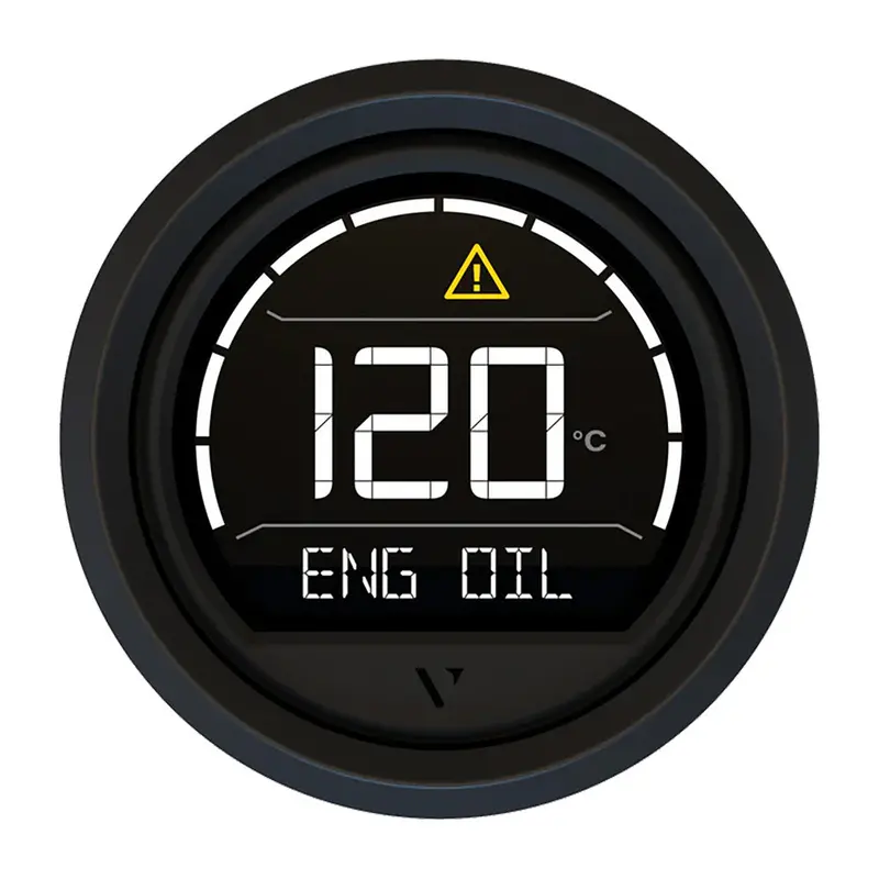 Veratron Vl Digital 52 W/Triangular Black Bezel 1