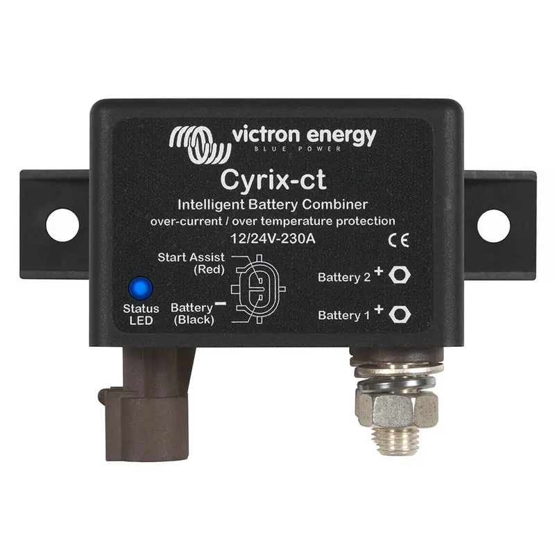 Victron Combiner 12/24V-230A Cyrix-Ct Intelligent Combiner Microprocessor Controlled 1