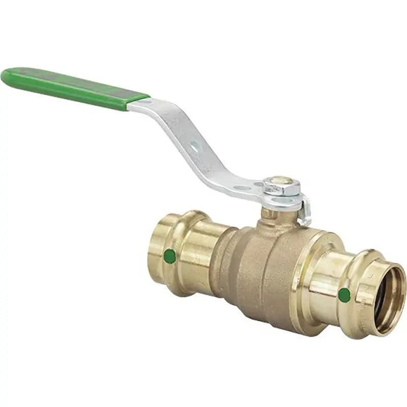 Viega Propress 1-1/2" Zero Lead Bronze Ball Valve W/Stainless Stem - Double Press Connection 1