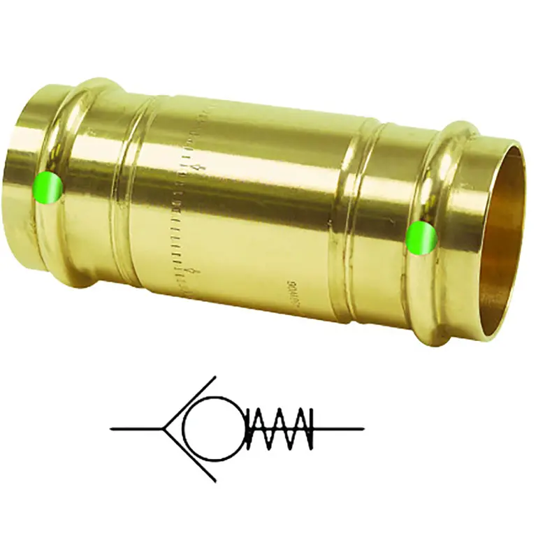Viega Propress 2" Zero Lead Check Valve - Double Press Connection - Smart Connect Technology 1
