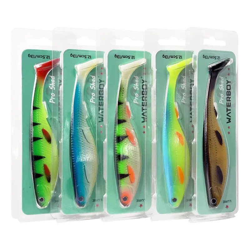 Waterboy Pro Shad Soft Bait 12.5Cm 15Cm 20Cm 1
