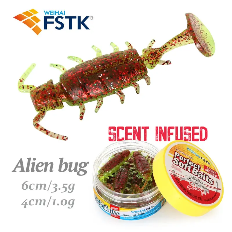 Weihai Fstk Scent Infused Soft Plastic Bug Lure 1