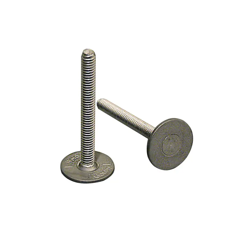 Weld Mount 1" Tall Stainless Panel Stud W/0.62" Base & #8 X 32 Thread - Qty. 15 1