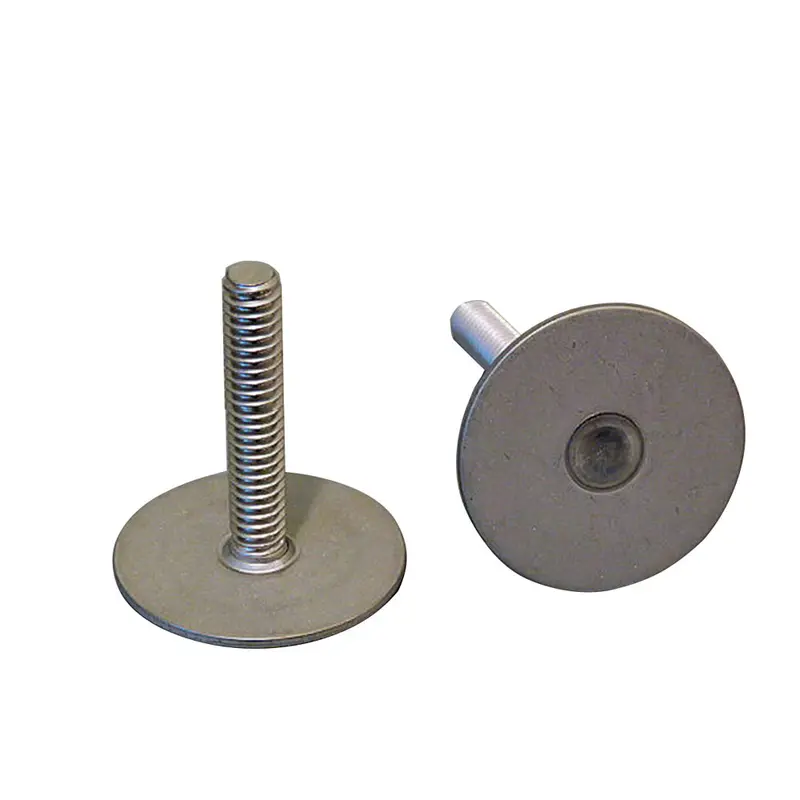 Weld Mount 1" Tall Stainless Stud W/1/4" X 20 Threads - Qty. 10 1