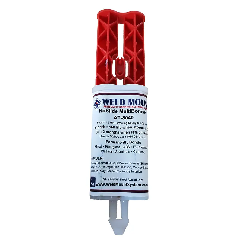Weld Mount 8040 Acrylic Adhesive W/Plunger 1