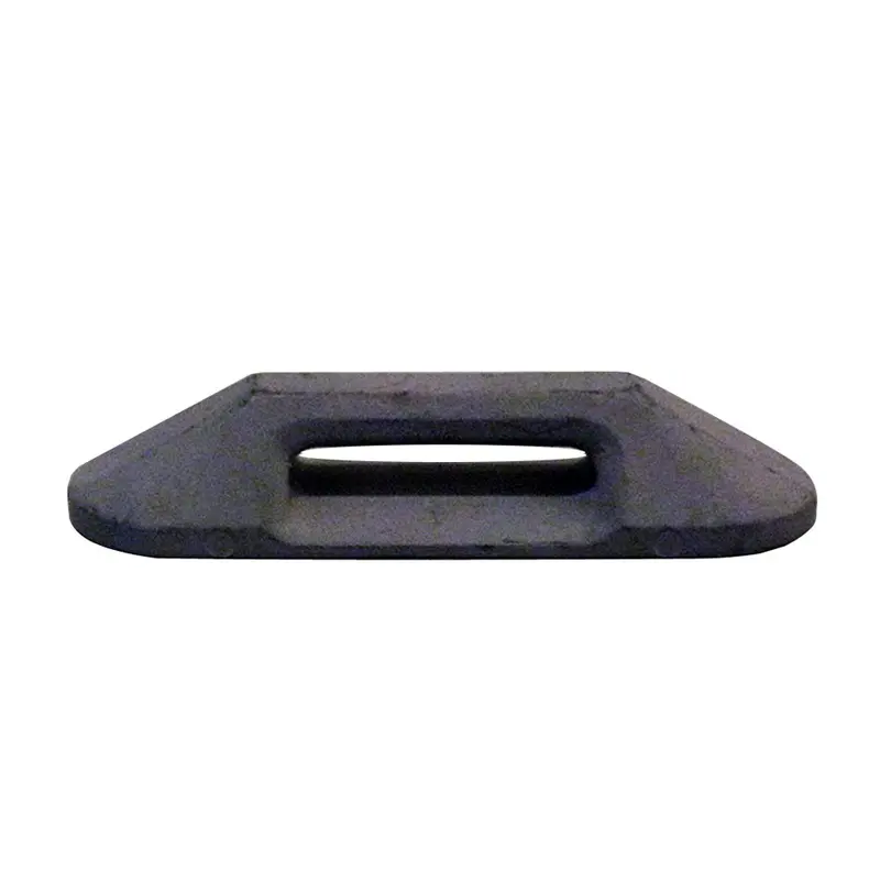 Weld Mount At-113B Large Black Footman's Strap - Qty. 6 1