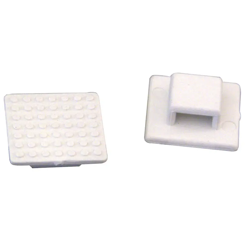 Weld Mount At-3 Small White Nylon Wire Tie Mount - Qty. 100 1