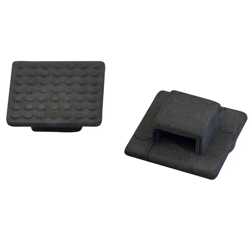 Weld Mount At-3B Small Black Nylon Wire Tie Mount - Qty. 100 1
