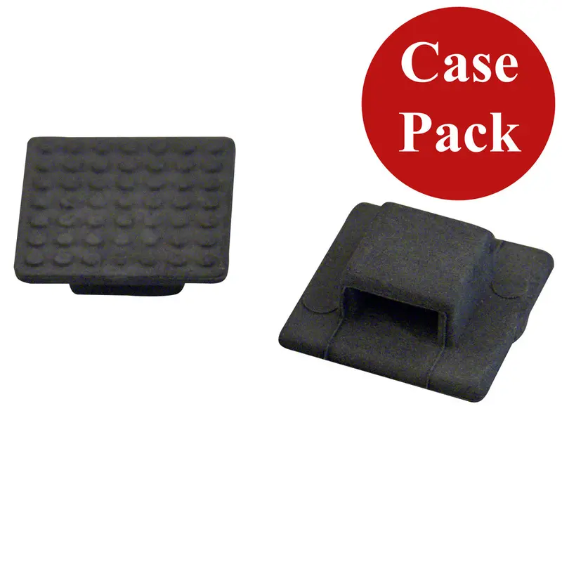 Weld Mount At-3B Small Black Nylon Wire Tie Mount - Qty. 500 1