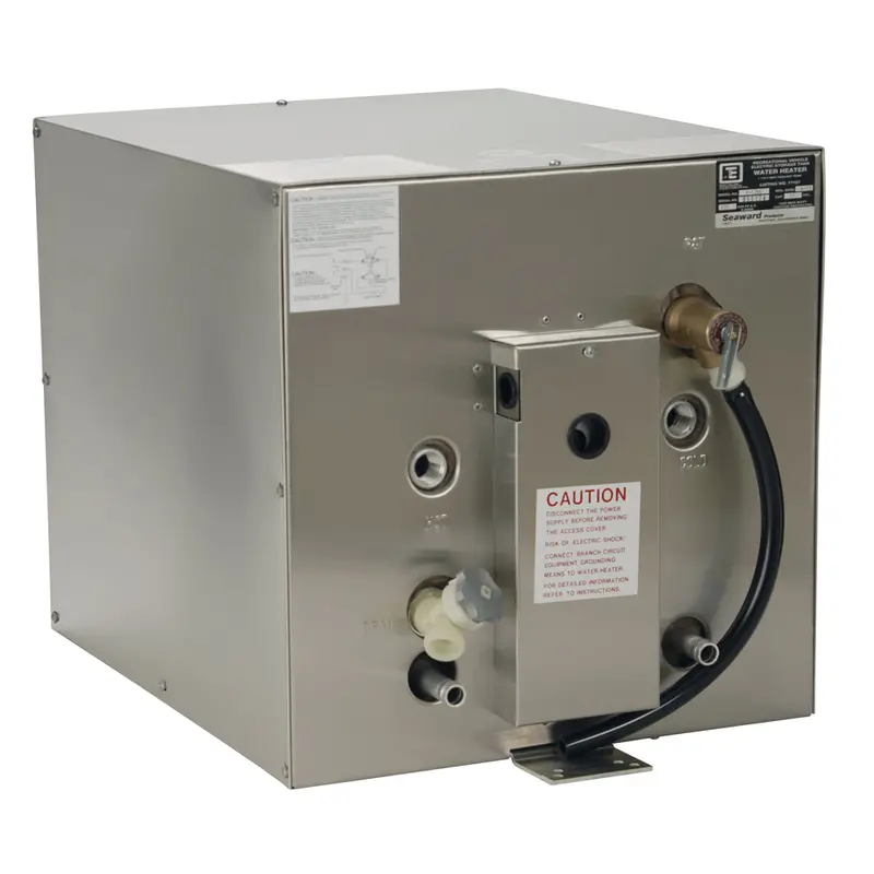 Whale Seaward 11 Gallon Hot Water Heater W/Front Heat Exchanger - Stainless Steel - 120V - 1500W 1