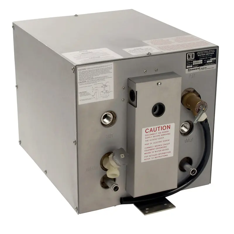 Whale Seaward 6 Gallon Hot Water Heater W/Front Heat Exchange - Galvanized Steel - 240V - 1500W 1