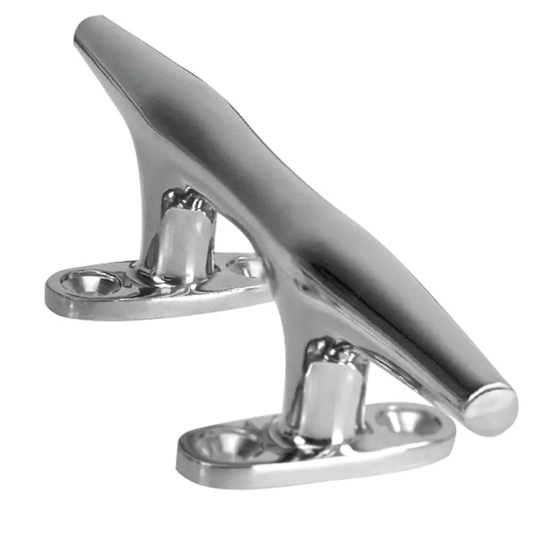 Whitecap Heavy Duty Hollow Base Stainless Steel Cleat - 12" 1