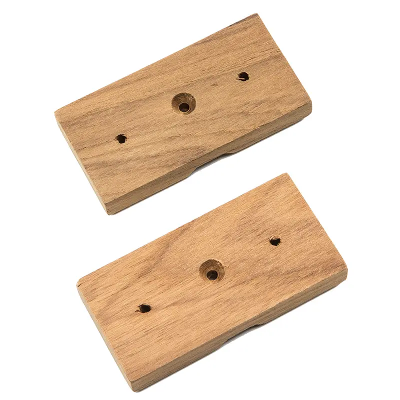 Whitecap Teak Rod Storage Rack Mounting Brackets - Pair 1
