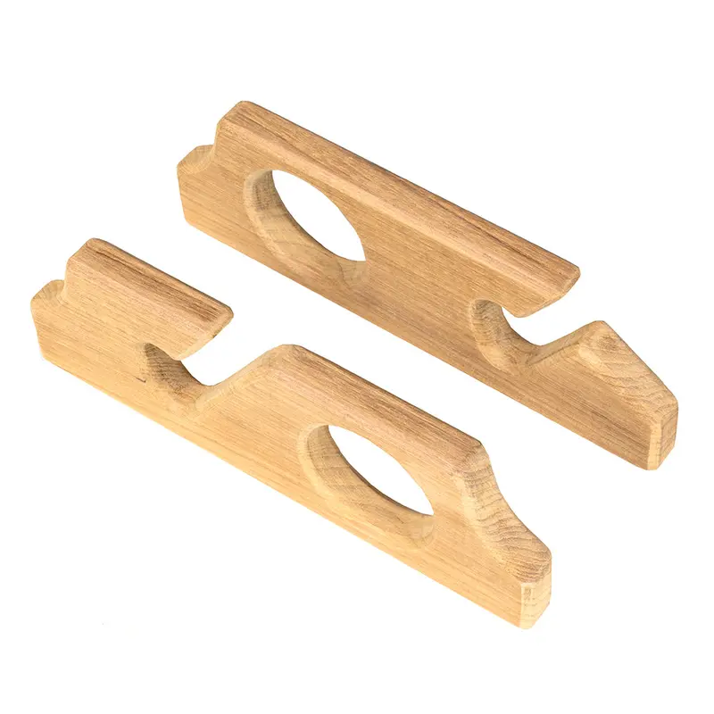 Whitecap Teak Two-Rod Storage Rack - Pair 1