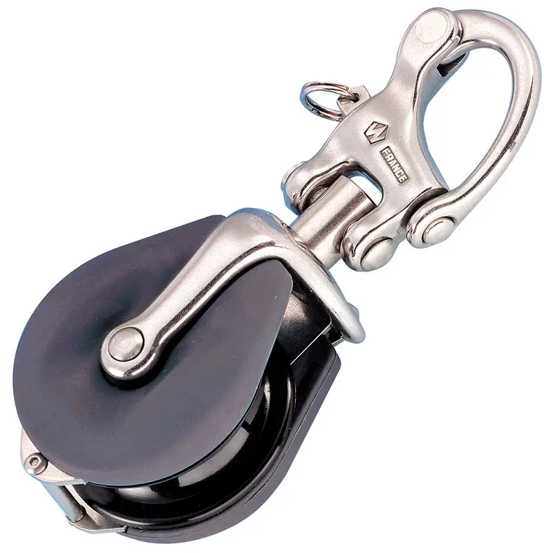 Wichard Snatch Block W/Snap Shackle - Max Rope Size 12Mm (15/32") 1