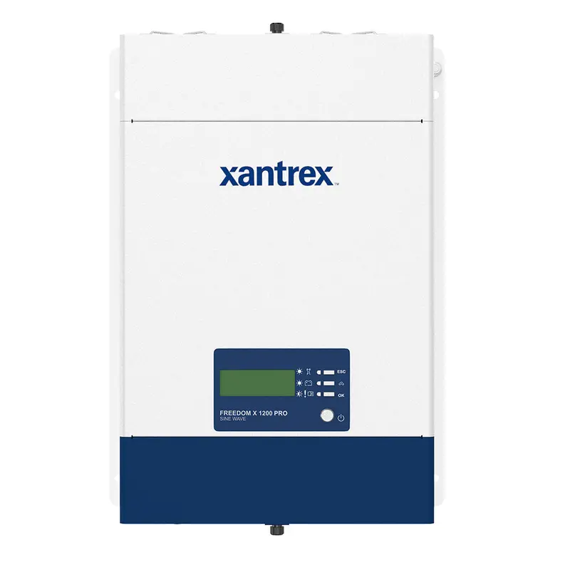 Xantrex Freedom X 1200 Pro Inverter Truesine 1000W 120Ac/12Vdc Hardwire Transfer 1