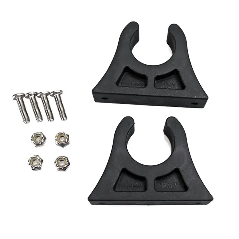 Yakgear Molded Paddle/Pole Clip Kit - 1-1/4" Clips 1