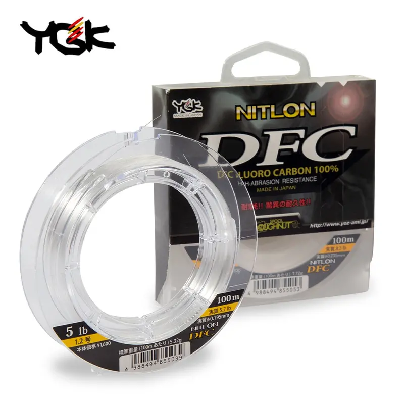 Ygk Dfc 4Lb-20Lb Fluorocarbon Leader Line 1