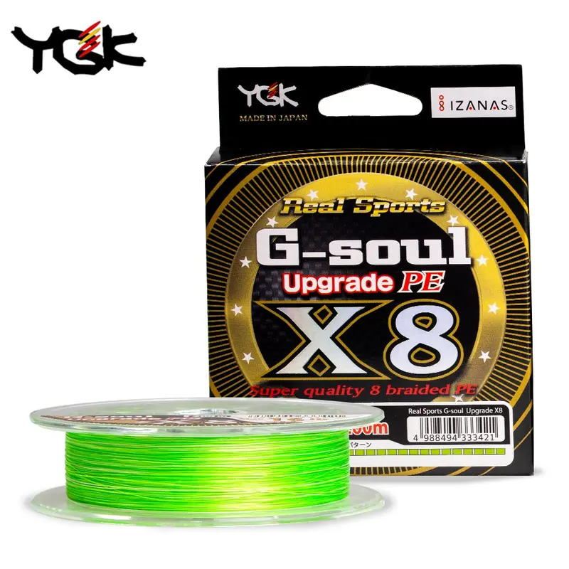Ygk G-Soul X8 Upgraded 8X Braid Pe High Strength Fishing Line 1