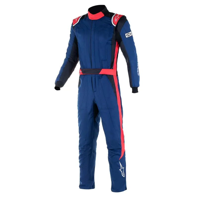 Alpinestars Gp Pro V2 Racing Suit – Blue/Red, Size Large/X-Large, Fia-Certified 1