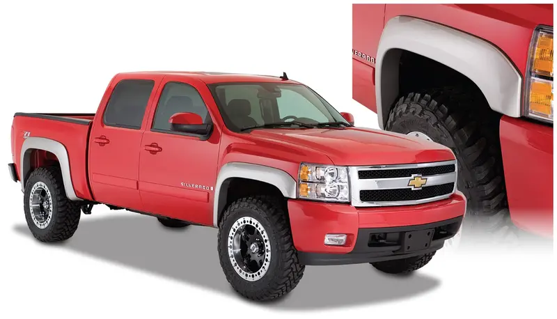 Bushwacker 40938-02 Extend-A-Fender Flares – Durable Polyurethane Wheel Arch Extensions For Enhanced Coverage 1