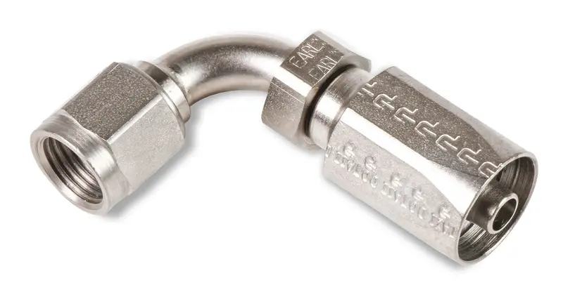 Earl’S 139106Erl Power Steering Hose Fitting – Aluminum, An-6 1