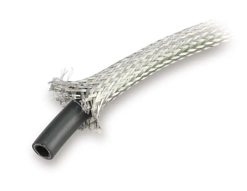 Earl’S 920013Erl Stainless Steel Braided Hose Cover – 3/8" To 5/8" Id, Sold By The Foot 1