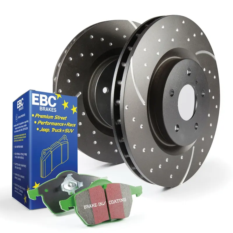 Ebc Brakes S10Kr1280 S10 Kits Greenstuff 2000 And Gd Rotors 1