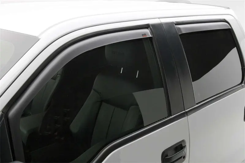 Egr In-Channel Window Visor – Dark Smoke Tint, Usa-Made, Seamless Channel-Mount Design 1