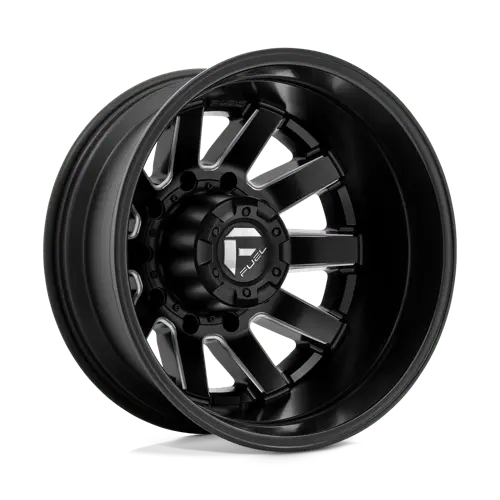 Fuel D538 22X8.25 Inch Forged Alloy Wheel – 8X200Mm Bolt Pattern, Matte Black Machined Lip, -201Mm Offset 1