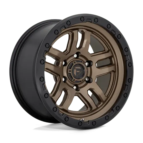 Fuel D702 Bronze Brushed Alloy Wheel – 17X9", 6X5.5", -12Mm Offset 1