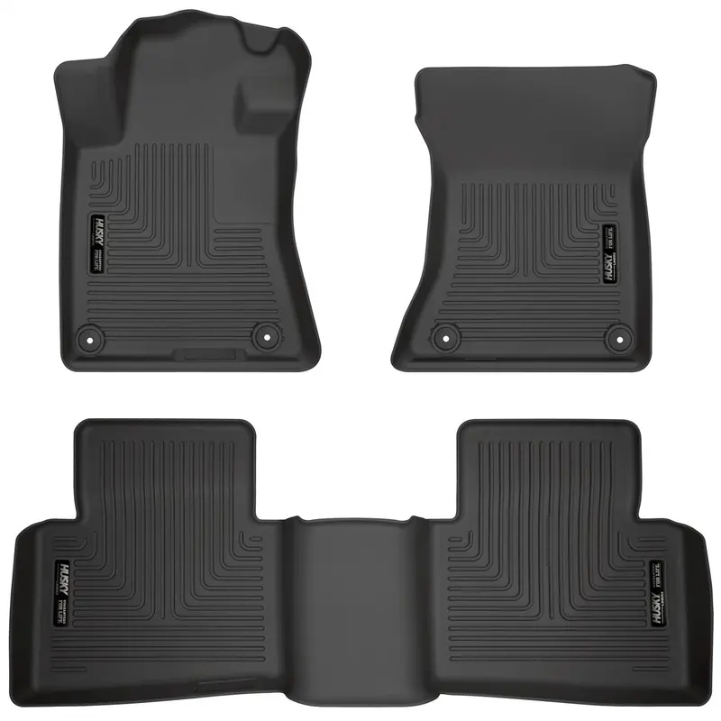 Husky Liners Front And Second-Row Floor Mats For Vehicles 1