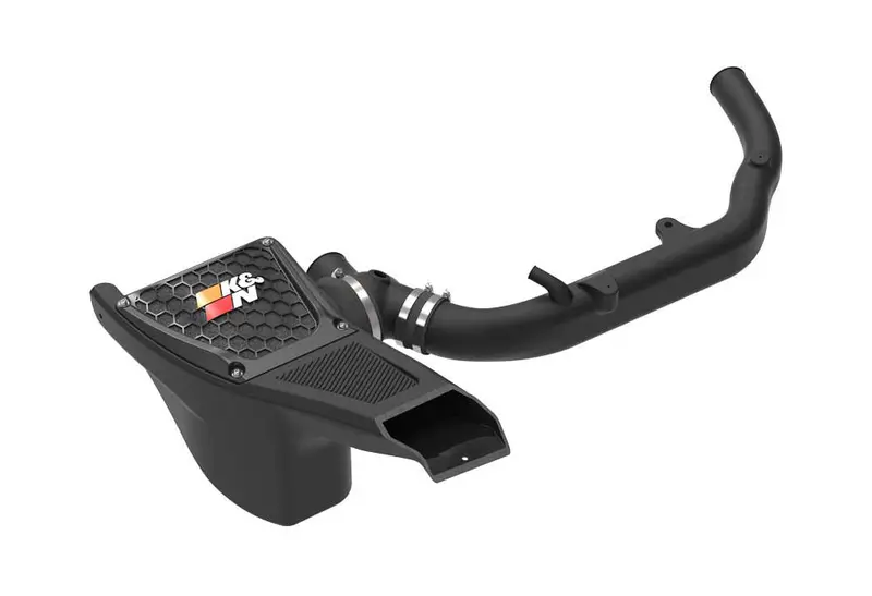 K&N 30-2619 High-Flow Cold Air Intake System With Air Box – Complete Engine Air Intake Kit 1