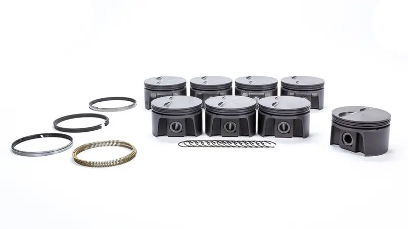Mahle Sbc 305 Powerpak Piston Set – 3.766" Bore, Part #930205566 1
