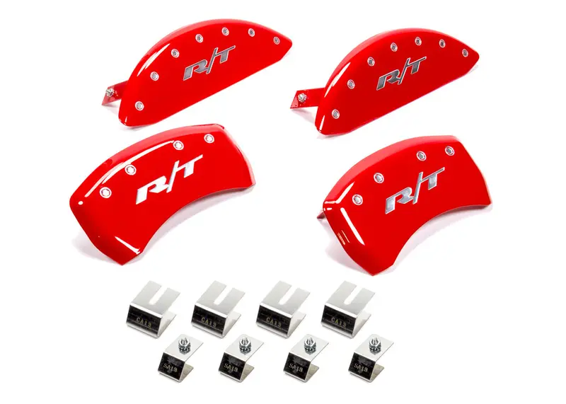 Mgp Red Caliper Covers For 2011+ Dodge Challenger (Model 12162Srt1Rd) 1