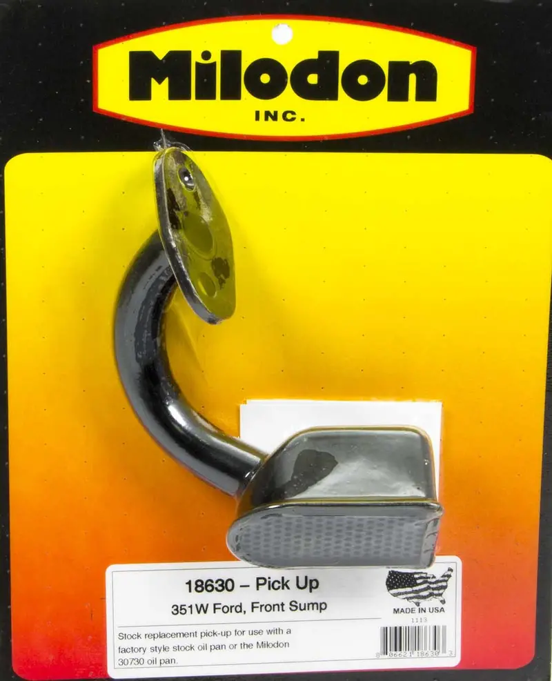 Milo-Dan 18630 High-Flow Oil Pump Pickup Tube For Performance Engines 1