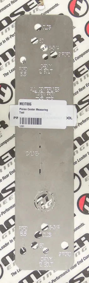 Moser Engineering T006 Pinion Depth & Centerline Measuring Tool 1