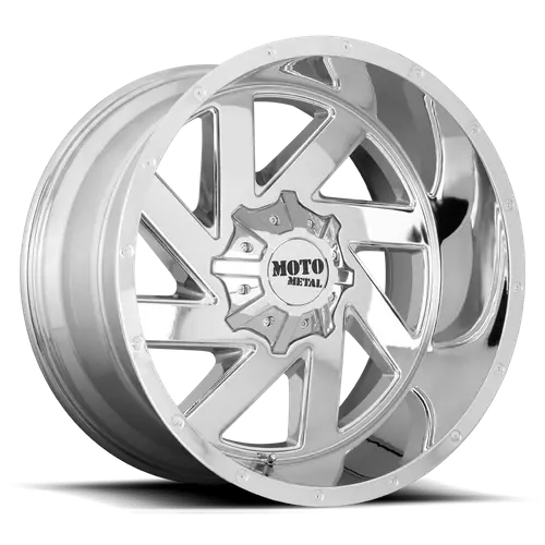 Moto Metal Mo988 20X10 Chrome Wheel – 5X5.0/5.5 Bolt Pattern, -18Mm Offset 1