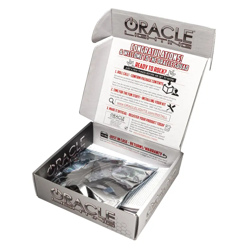 Oracle Lighting 3999-003 Halo Ring Emitter Kit – Led Headlight Accent Rings, Plug-And-Play Installation 1