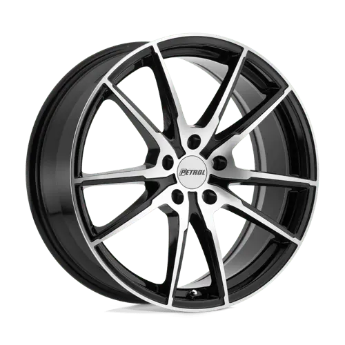 Petrol Pep0A 17X8 Wheel – 5X112, Gloss Black, +40Mm Offset 1