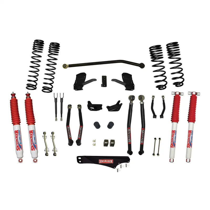 Skyjacker 5-Inch Long-Arm Suspension Lift Kit With Hydro 7000 Shocks For Jeep Jk 1