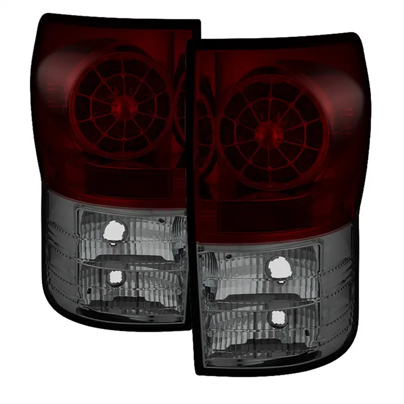 Spyder Auto 5029614 Led Tail Light Pair – Red/Smoke Lens, Compatible With Stock Bulbs 1
