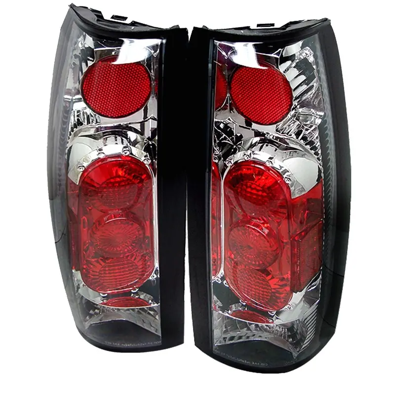 Spyder Auto Euro-Style Tail Light Assembly – Chrome Finish, G2 Version, Stock Bulb Compatible 1