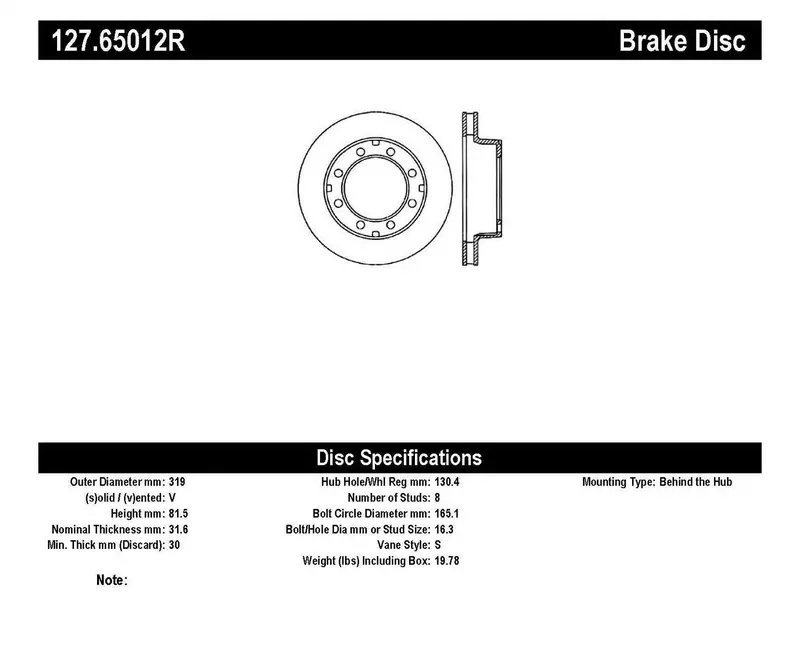 Stoptech Sport Front Right Brake Rotor – Drilled And Slotted For Enhanced Cooling 1