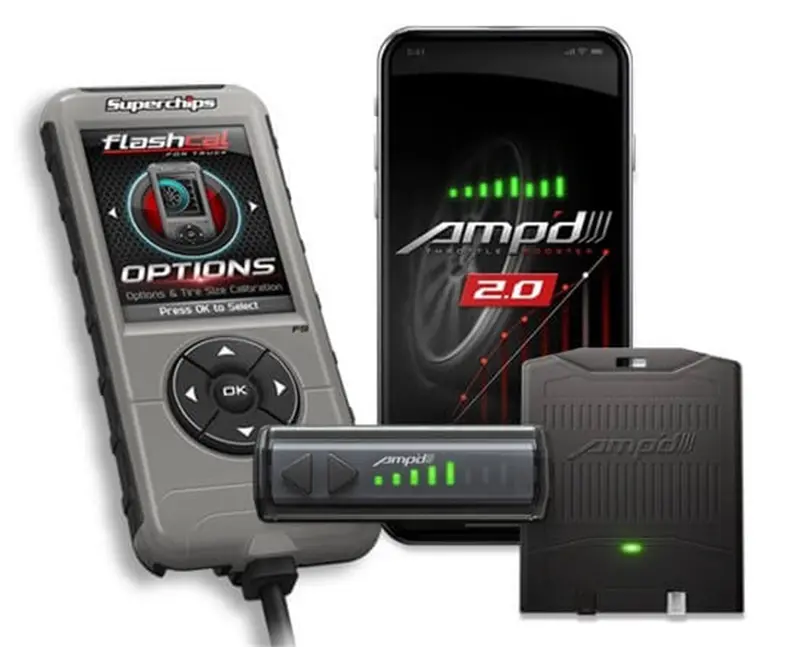 Superchips Flashcal Ampd 2.0 Performance Kit – Includes Programmer & Throttle Booster (3571-Jla2) 1