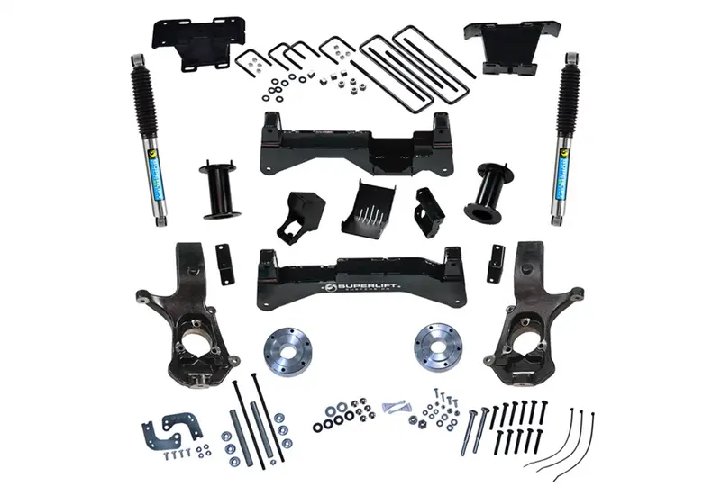 Superlift K897B 8In. Lift Kit-14-18 (19 Old Body) Gm 1500 2Wd W/Oe Al Or Ss Ctrlarms W/Bil Rr Sh 1